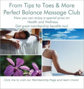 Join the Perfect Balance Massage Club