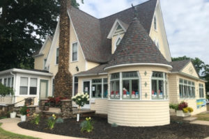 The house in the summer